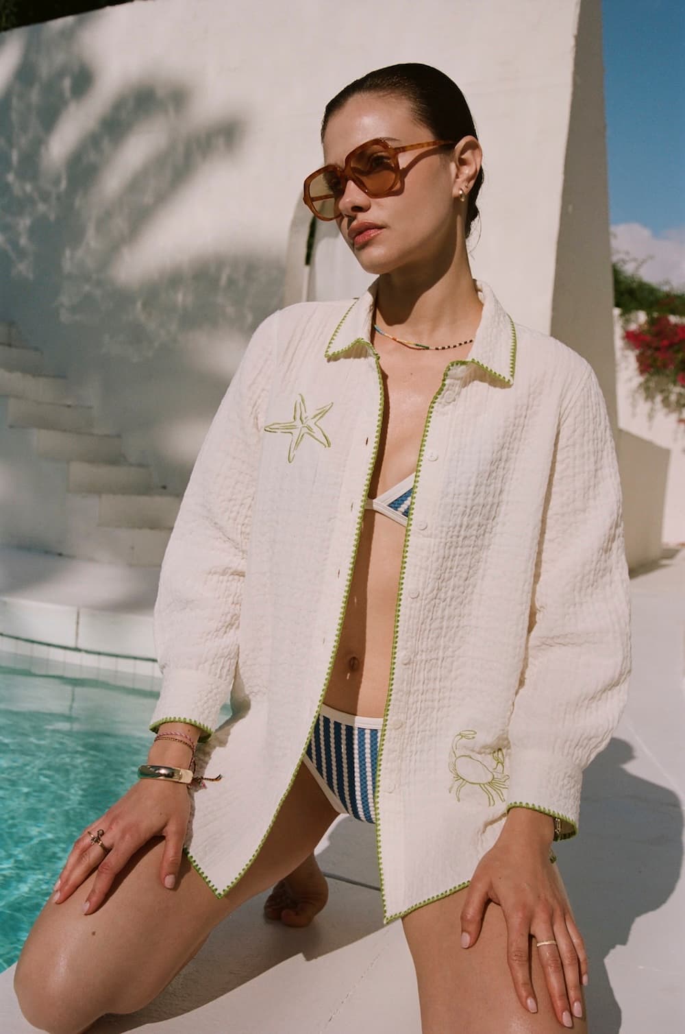 Pru Oversized Button Down