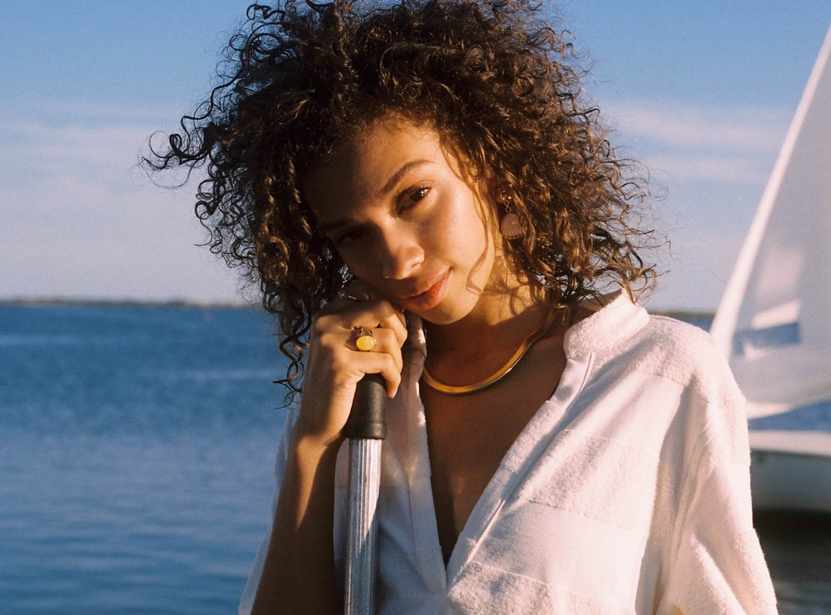 Daise Women's Seaside Terry Cover Up UPF 50+ Sun Protective Cover Up