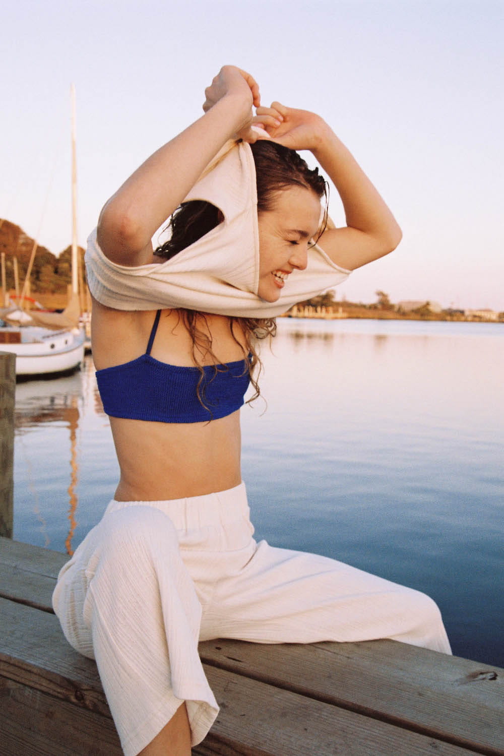 sun protective upf lane knit pants