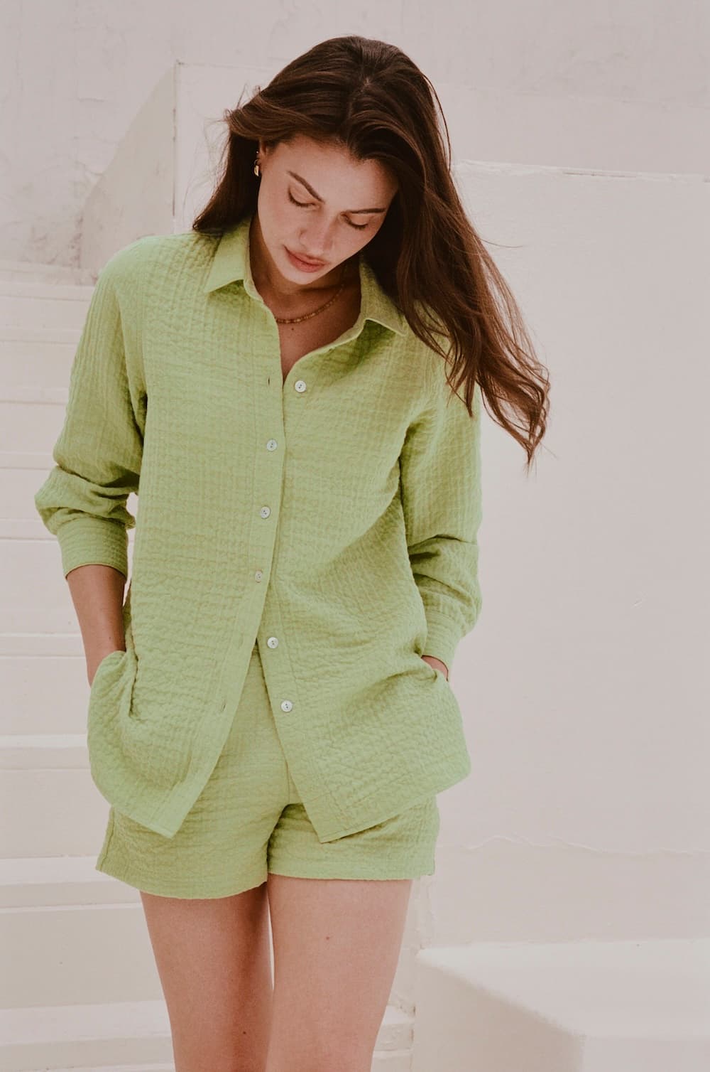 Pru Oversized Button Down