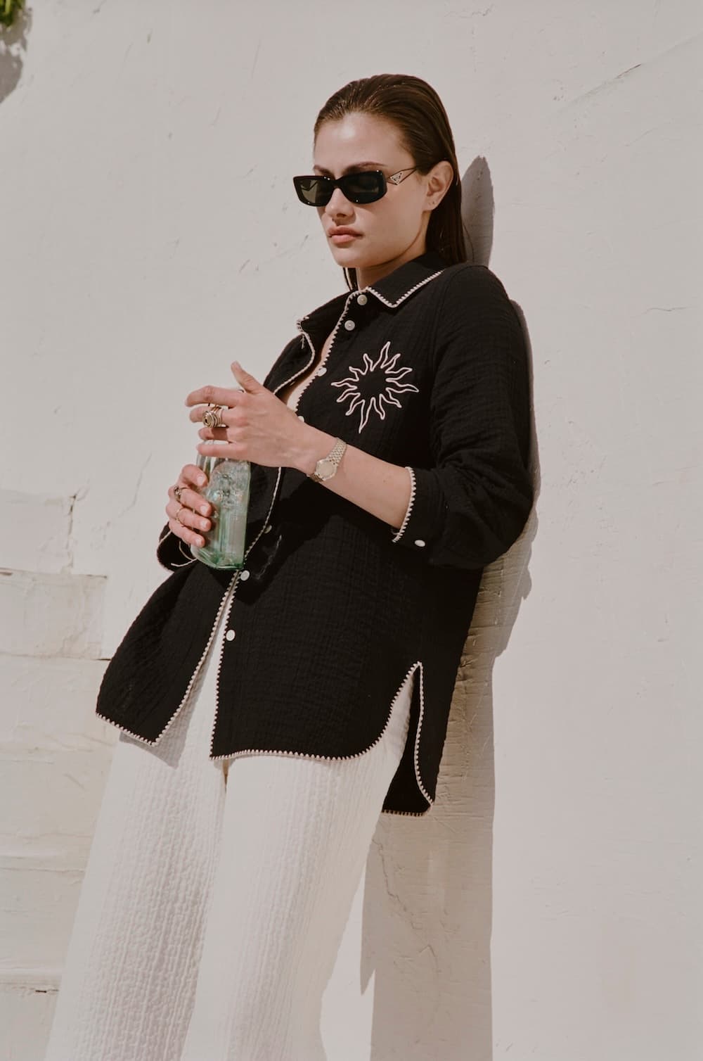 Pru Oversized Button Down