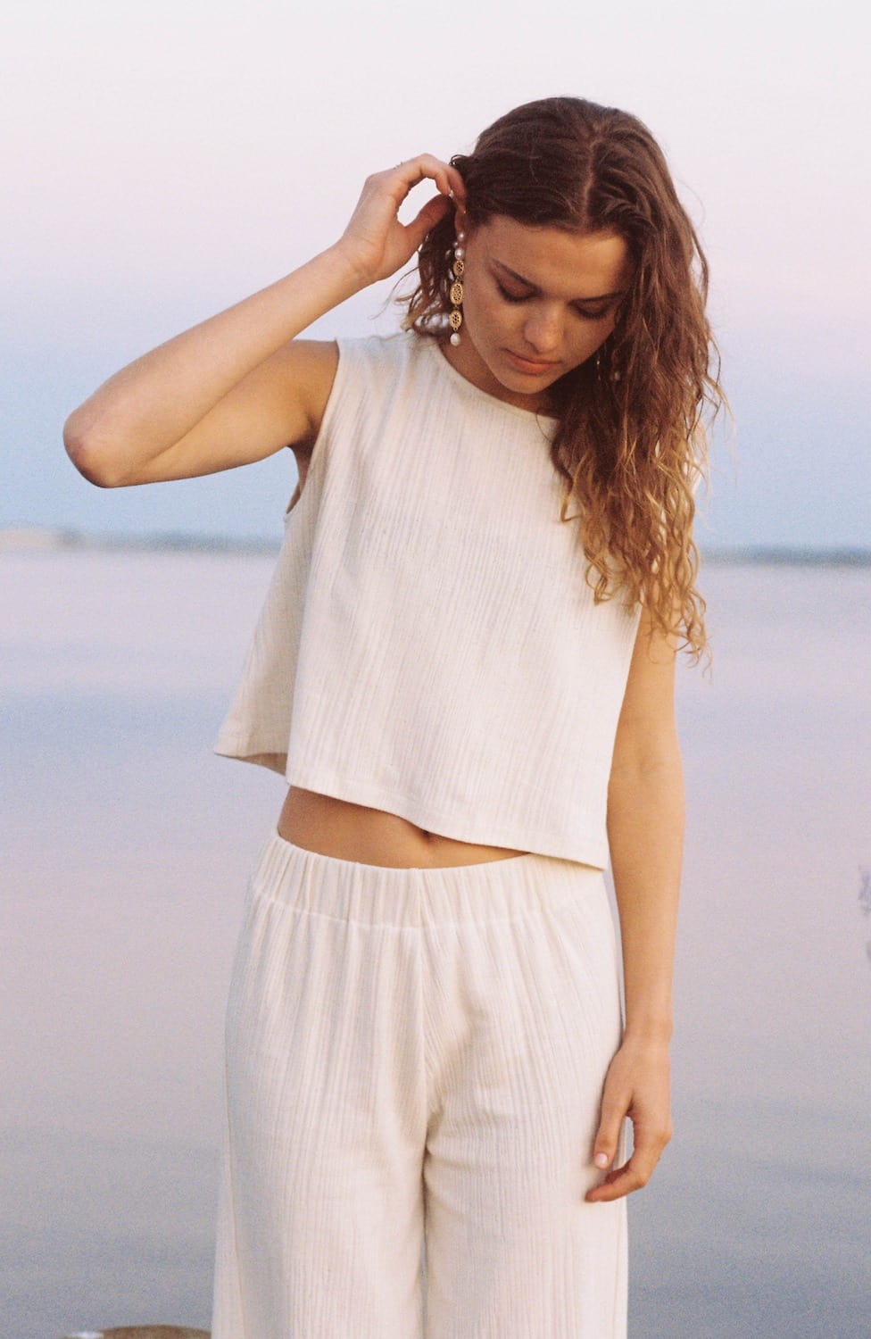 sun protective upf lane knit tank