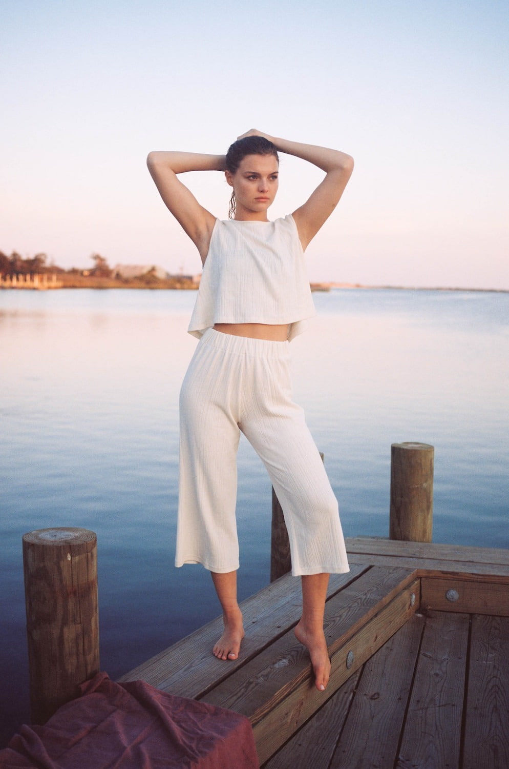 sun protective upf lane knit pants